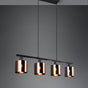 Lámpara de techo colgante Trio Jason bronzefarbig 150cm R36304064