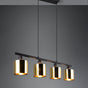 Lámpara de techo colgante Trio Jason 4 luces 150cm dorado — ref. R36304079 (1)