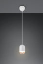 Lámpara de techo colgante Trio Nara LED blanco mate 2700K 150cm R36311031