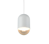 Lámpara de techo colgante Trio Nara LED blanco mate 2700K 150cm R36311031