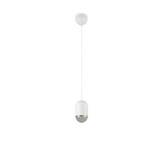 Lámpara de techo colgante Trio Nara LED blanco mate 2700K 150cm R36311031