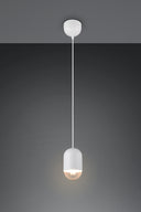 Lámpara de techo colgante Trio Nara E27 150cm blanco mate — ref. R36311031 (1)