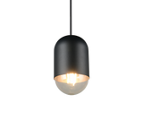 Lámpara de techo colgante Trio Nara LED negro mate 2700K 150cm R36311032