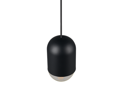 Lámpara de techo colgante Trio Nara LED negro mate 2700K 150cm R36311032