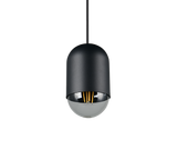 Lámpara de techo colgante Trio Nara LED negro mate 2700K 150cm R36311032