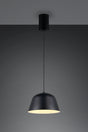 Lámpara de techo colgante Trio Tova LED negro mate 2700K 150cm R36411032
