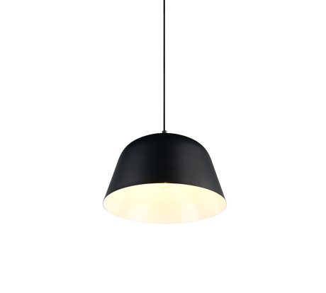 Lámpara de techo colgante Trio Tova LED negro mate 2700K 150cm R36411032