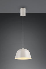 Lámpara de techo colgante Trio Tova LED gris cálido 2700K 150cm R36411076