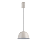Lámpara de techo colgante Trio Tova LED gris cálido 2700K 150cm R36411076