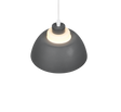 Lámpara de techo colgante Trio Tilos LED antracita 2700K 150cm R36501042
