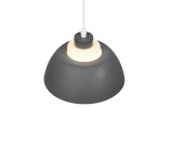 Lámpara de techo colgante Trio Tilos LED antracita 2700K 150cm R36501042