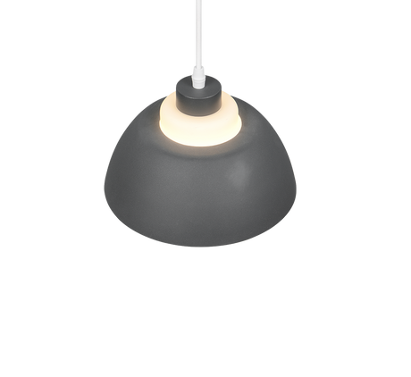 Lámpara de techo colgante Trio Tilos LED antracita 2700K 150cm R36501042
