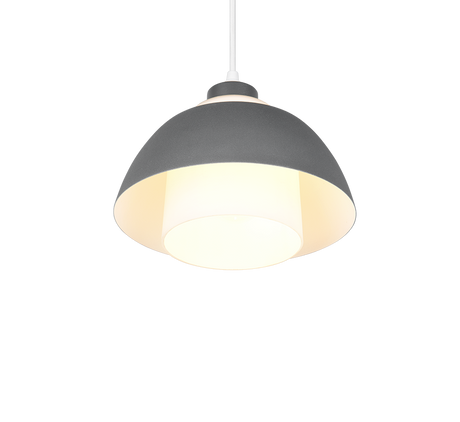 Lámpara de techo colgante Trio Tilos LED antracita 2700K 150cm R36501042