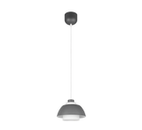 Lámpara de techo colgante Trio Tilos LED antracita 2700K 150cm R36501042