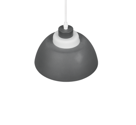 Lámpara de techo colgante Trio Tilos LED antracita 2700K 150cm R36501042