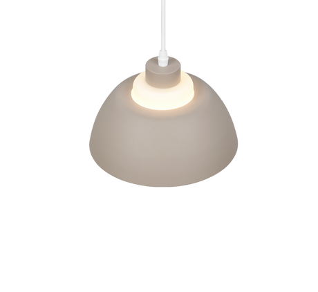 Lámpara de techo colgante Trio Tilos LED warm beige 2700K 150cm R36501043