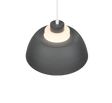 Lámpara de techo colgante Trio Tilos LED antracita 2700K 150cm R36501942
