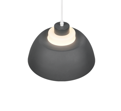 Lámpara de techo colgante Trio Tilos LED antracita 2700K 150cm R36501942