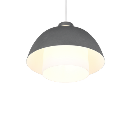 Lámpara de techo colgante Trio Tilos LED antracita 2700K 150cm R36501942