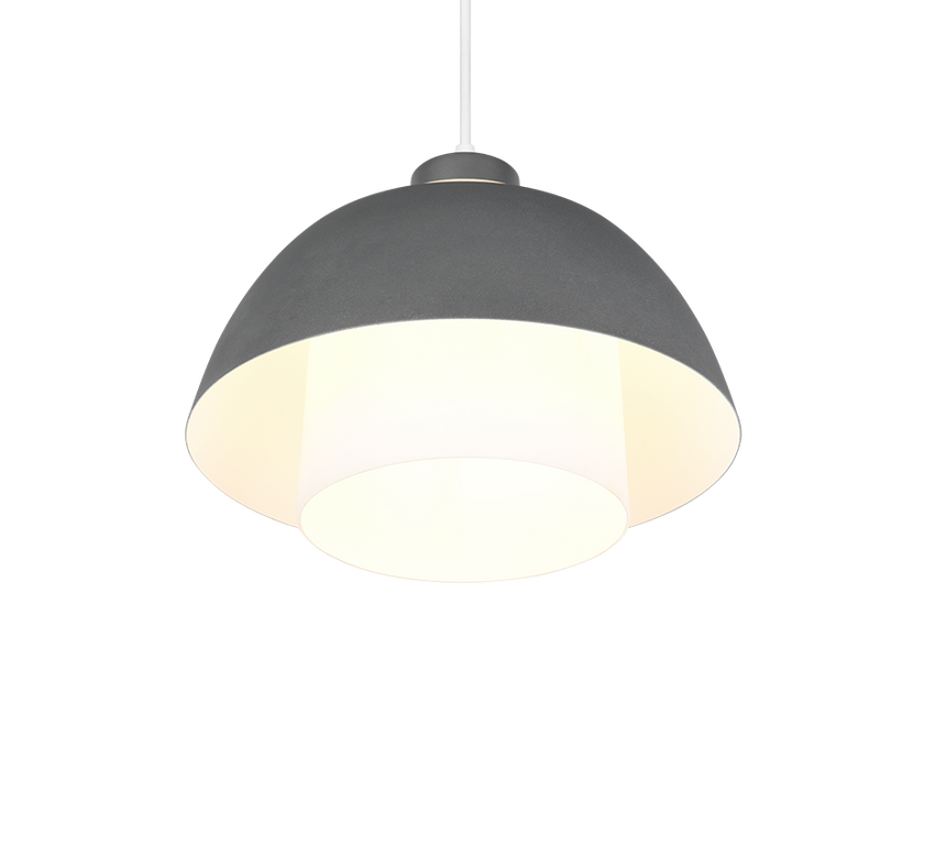 Lámpara de techo colgante Trio Tilos LED antracita 2700K 150cm R36501942