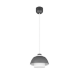 Lámpara de techo colgante Trio Tilos LED antracita 2700K 150cm R36501942