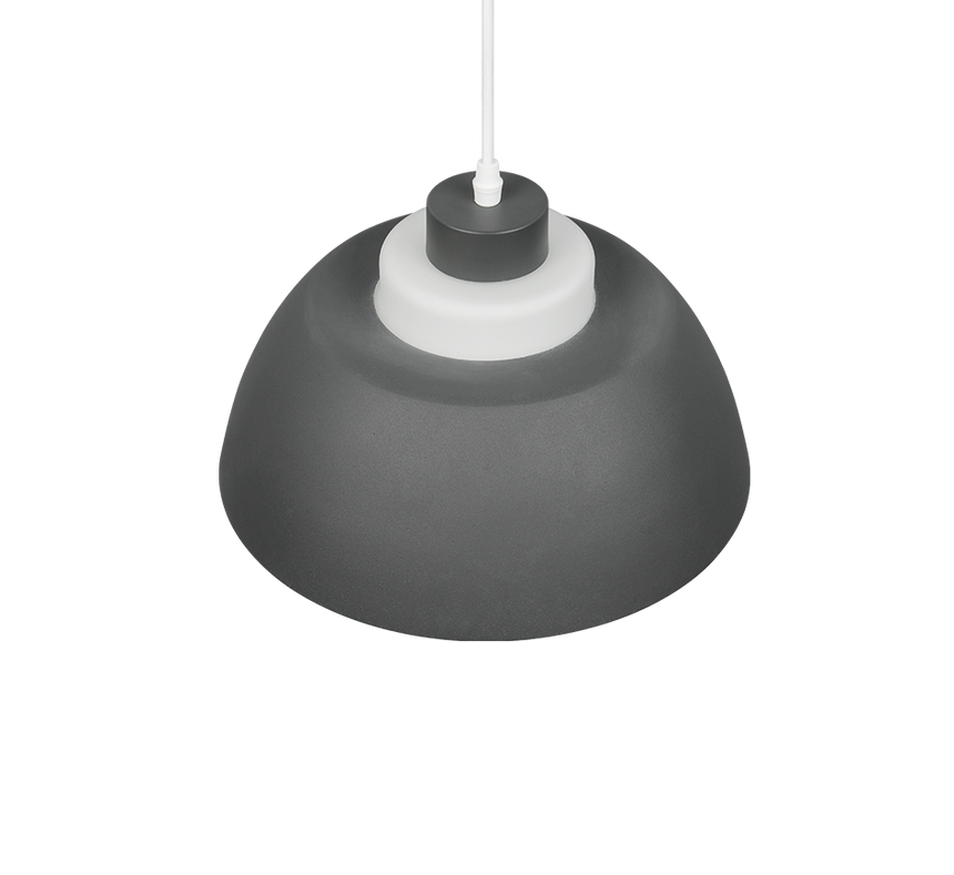 Lámpara de techo colgante Trio Tilos LED antracita 2700K 150cm R36501942