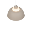 Lámpara de techo colgante Trio Tilos LED warm beige 2700K 150cm R36501943