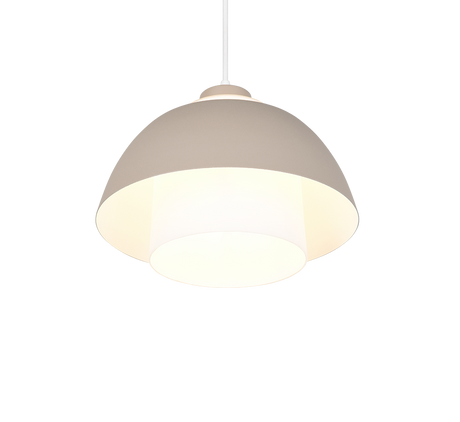 Lámpara de techo colgante Trio Tilos LED warm beige 2700K 150cm R36501943
