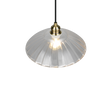 Lámpara de techo colgante Trio Eluna LED latón antiguo 2700K 150cm R36521004