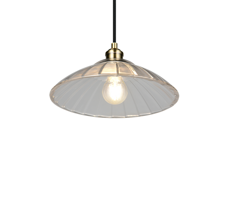 Lámpara de techo colgante Trio Eluna LED latón antiguo 2700K 150cm R36521004
