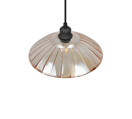 Lámpara de techo colgante Trio Eluna LED negro mate 2700K 150cm R36521032
