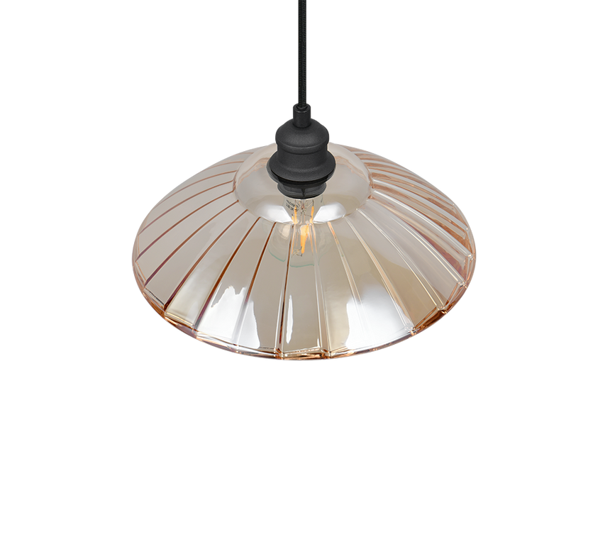 Lámpara de techo colgante Trio Eluna LED negro mate 2700K 150cm R36521032