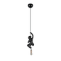 Lámpara de techo colgante Trio Fips negro 150cm R36551002