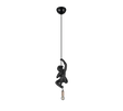 Lámpara de techo colgante Trio Fips LED negro 2700K 150cm R36551002