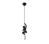 Lámpara de techo colgante Trio Fips LED negro 2700K 150cm R36551002