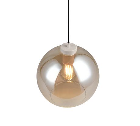 Lámpara de techo colgante Trio Liora LED amber-colored 2700K 150cm R36601013