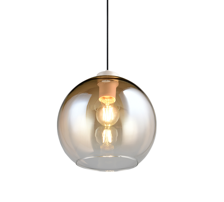 Lámpara de techo colgante Trio Liora LED amber-colored 2700K 150cm R36601013