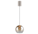 Lámpara de techo colgante Trio Liora LED amber-colored 2700K 150cm R36601013