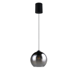 Lámpara de techo colgante Trio Liora LED smoke 2700K 150cm R36601054