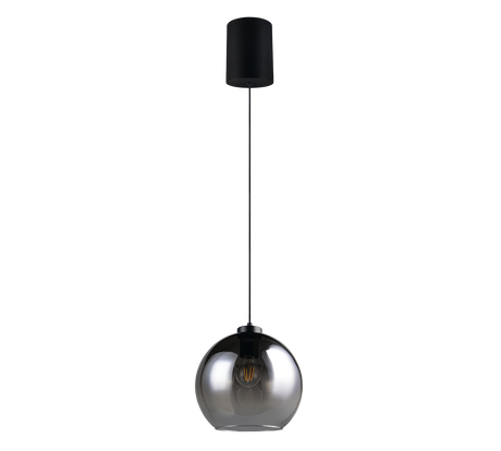 Lámpara de techo colgante Trio Liora LED smoke 2700K 150cm R36601054