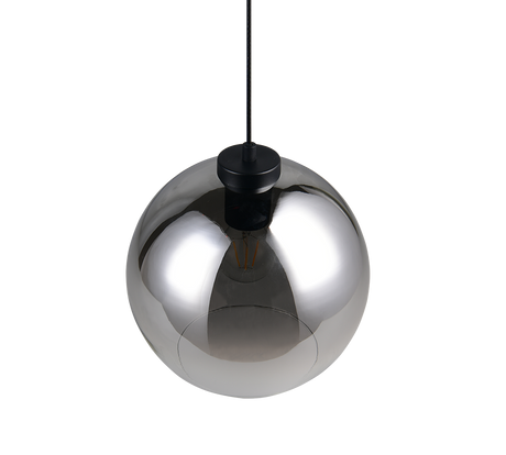 Lámpara de techo colgante Trio Liora LED smoke 2700K 150cm R36601054