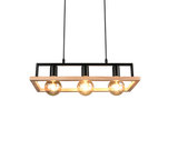 Lámpara de techo colgante Trio Bano LED negro mate 2700K 150cm R36693032