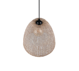 Lámpara de techo colgante Trio Kibito LED natural finish 2700K 150cm R36731036
