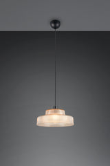 Lámpara de techo colgante Trio Abella LED amber-colored 2700K 150cm R36761013
