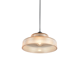 Lámpara de techo colgante Trio Abella LED amber-colored 2700K 150cm R36761013