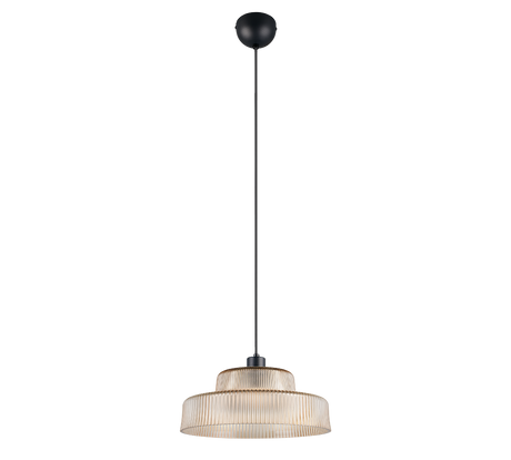 Lámpara de techo colgante Trio Abella LED amber-colored 2700K 150cm R36761013