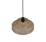 Lámpara de techo colgante Trio Abella LED amber-colored 2700K 150cm R36761013
