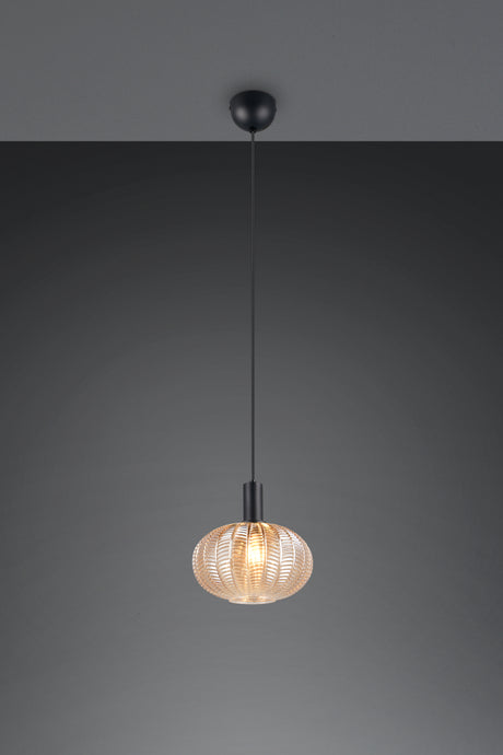 Lámpara de techo colgante Trio Elvezia LED amber-colored 2700K 150cm R36771013