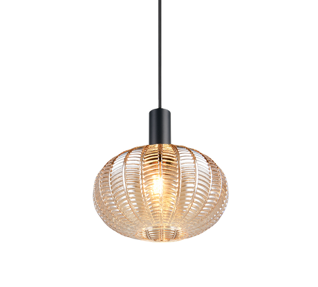 Lámpara de techo colgante Trio Elvezia LED amber-colored 2700K 150cm R36771013