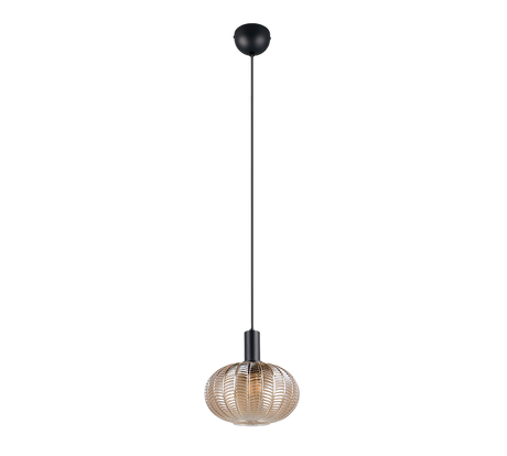 Lámpara de techo colgante Trio Elvezia LED amber-colored 2700K 150cm R36771013